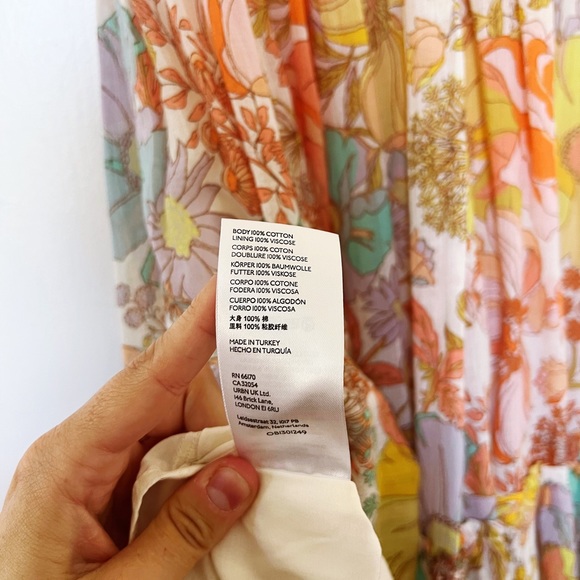 Anthropologie Floral Maxi Dress - Multicolor - Picture 8 of 12
